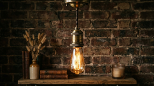 Light Up Your Space: Stunning, Vintage-Inspired Pendant Lamps & Holders