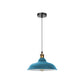 Painted Color Ceiling Pendant Industrial Style Semi Curvy Gloss Modern Metal Indoor Home Light Lampshade