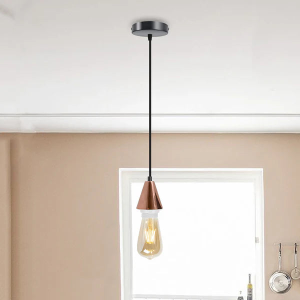 1m E27 Screw Pendant Lamp Holder | Hanging Bulb Holder