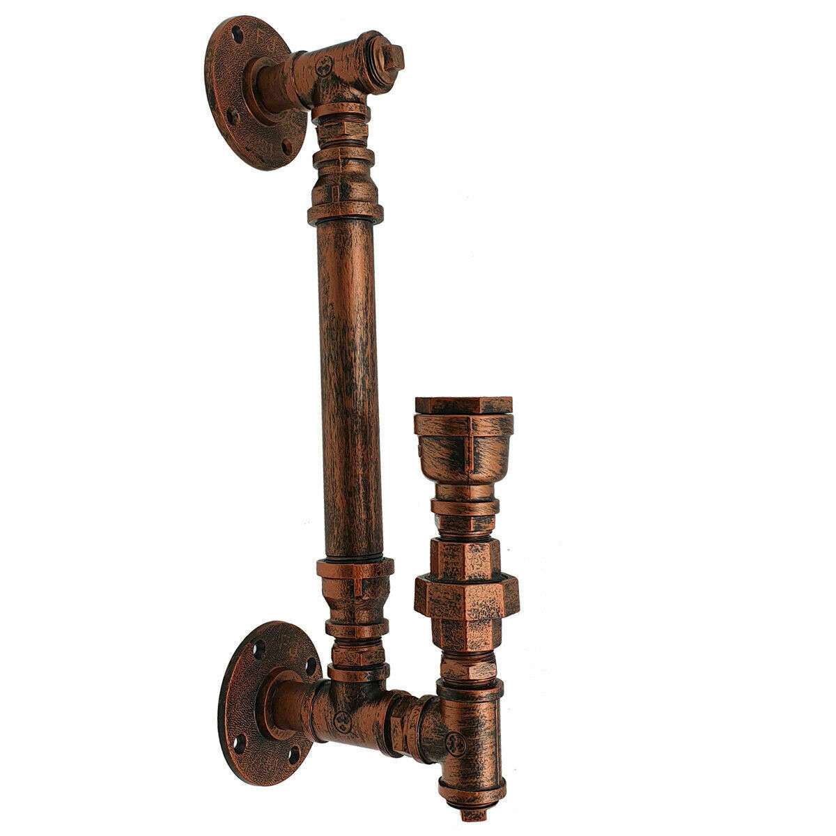 Industrial Rustic Wall Lamp Steampunk Water pipe Wall Light