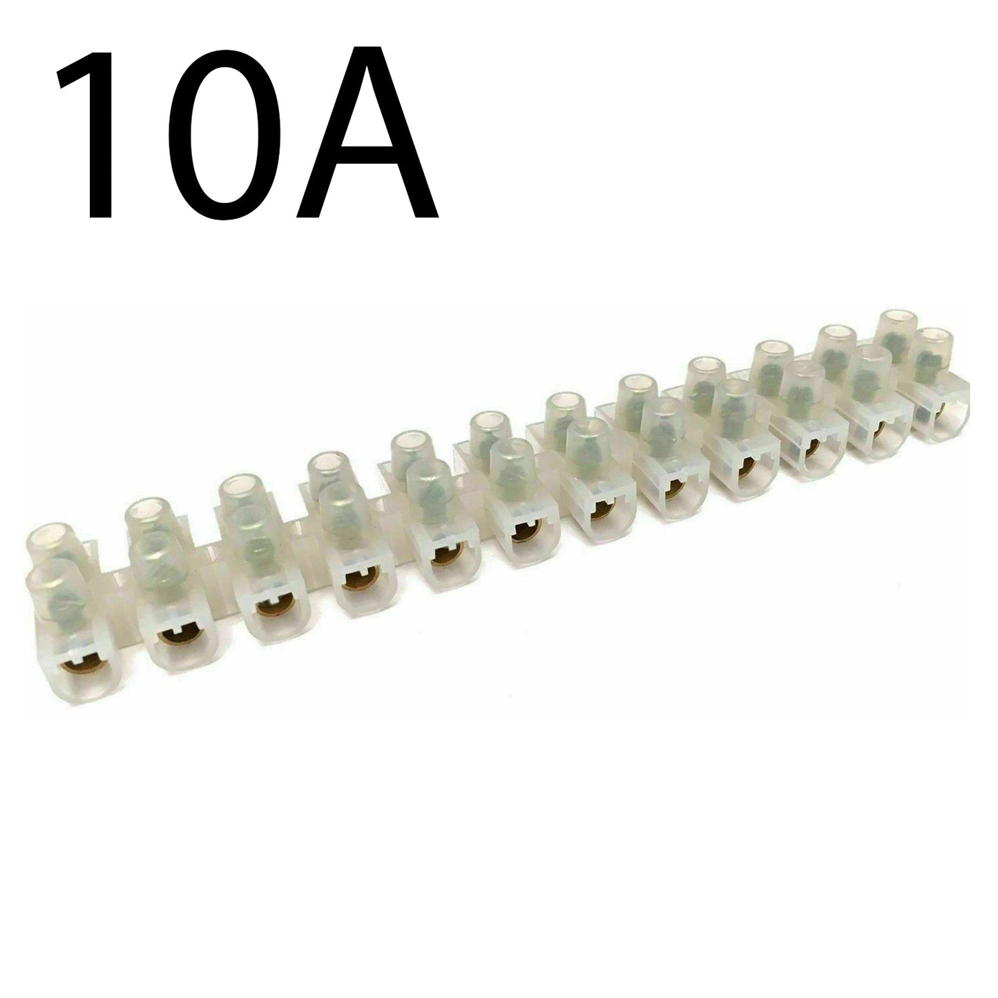 12 Way cable connector Terminal blocks white Connector Strip