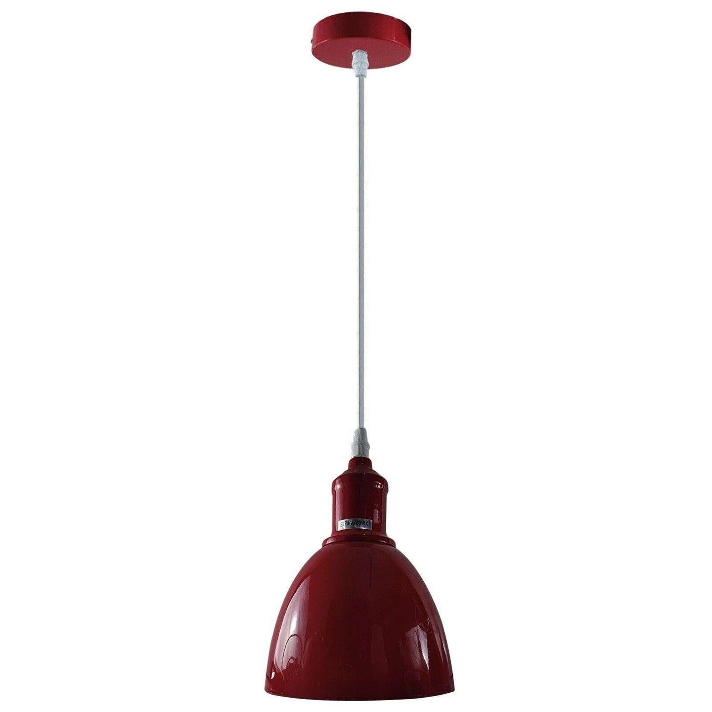 Industrial Vintage Retro Adjustable Ceiling Various Colours Pendant Light .