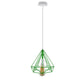 Vintage Industrial Diamond Cage Ceiling Pendant Light