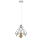 Vintage Industrial Diamond Cage Ceiling Pendant Light