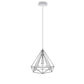 Vintage Industrial Diamond Cage Ceiling Pendant Light