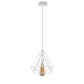 Vintage Industrial Diamond Cage Ceiling Pendant Light