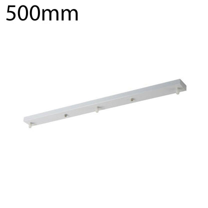 3 Outlet Rectangle Ceiling Rose Pendant Lighting Fixture