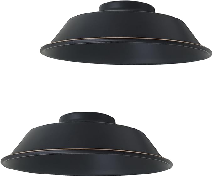 Industrial Curvy Dome Easy fit Lamp Shade