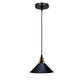 3 Way  Black Idustrial Hanging Pendant Light