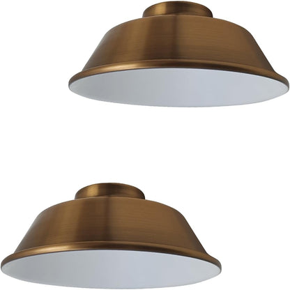 Industrial Curvy Dome Easy fit Lamp Shade