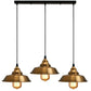 Vintage Metal shade 3 head E27 Ceiling Pendant lights