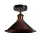 Semi Flush Mount Cone Shape Lamp Shade Lights