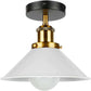Semi Flush Mount Cone Shape Lamp Shade Lights