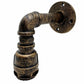 Retro Steam Punk Water Pipe Wall Sconce Wall Lamp