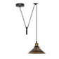 Vintage Metal shade E27 Ceiling Hanging Pendant Light Adjustable Cord