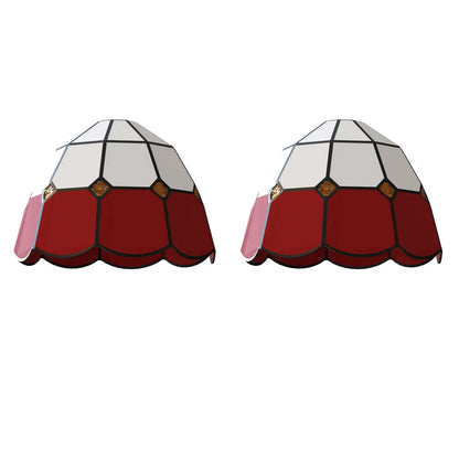 Tiffany Easy Fit Ceiling Lamp Shade | Stained Glass Pendant Shade