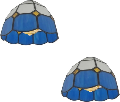 Tiffany Easy Fit Ceiling Lamp Shade | Stained Glass Pendant Shade