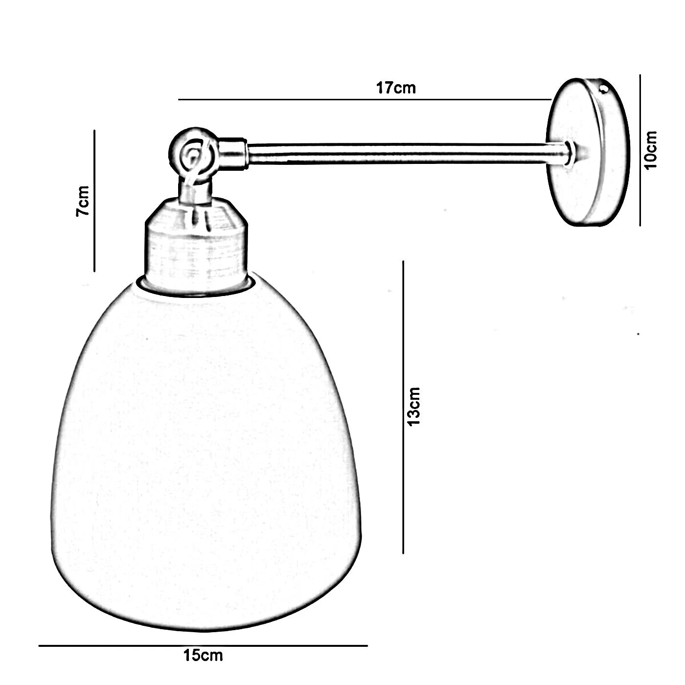 Industrial Bell-Shaped Wall Sconce  Modern & Timeless Lighting