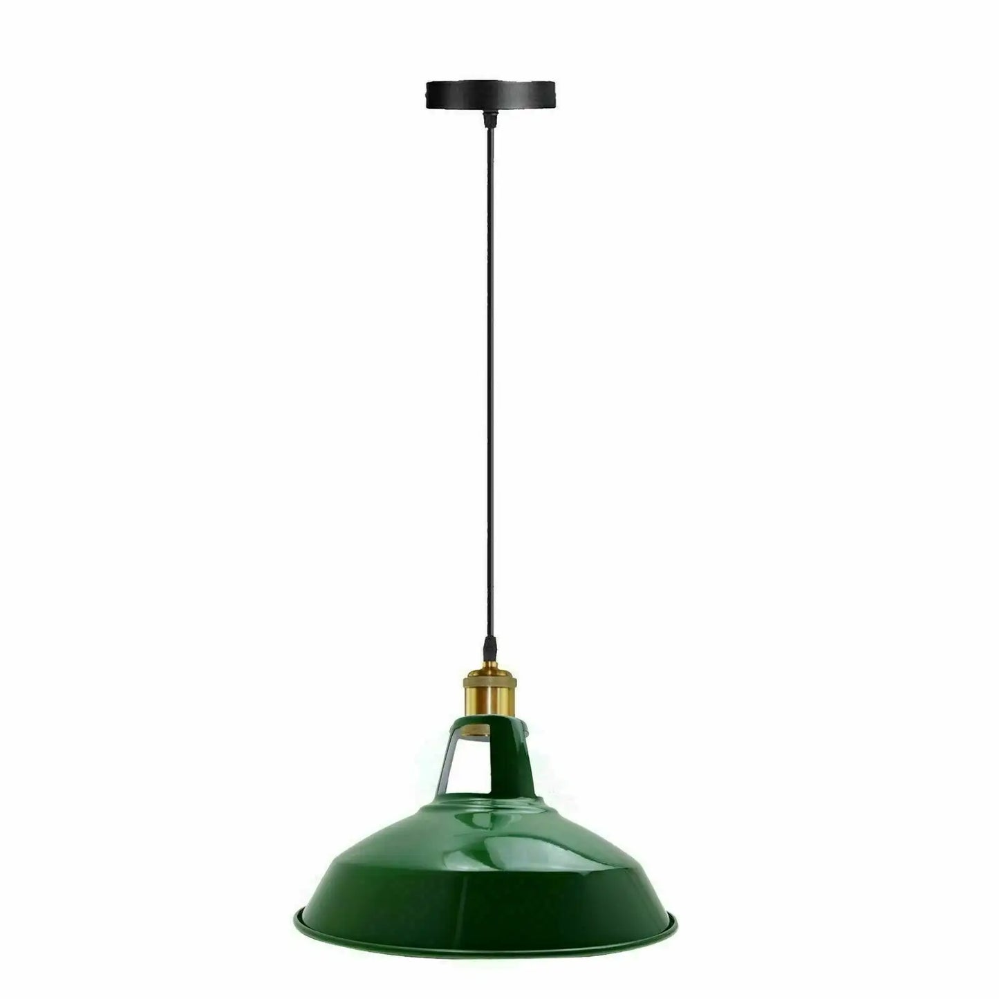 Vintage Metal Single Head E27 Adjustable Hanging Pendant Light