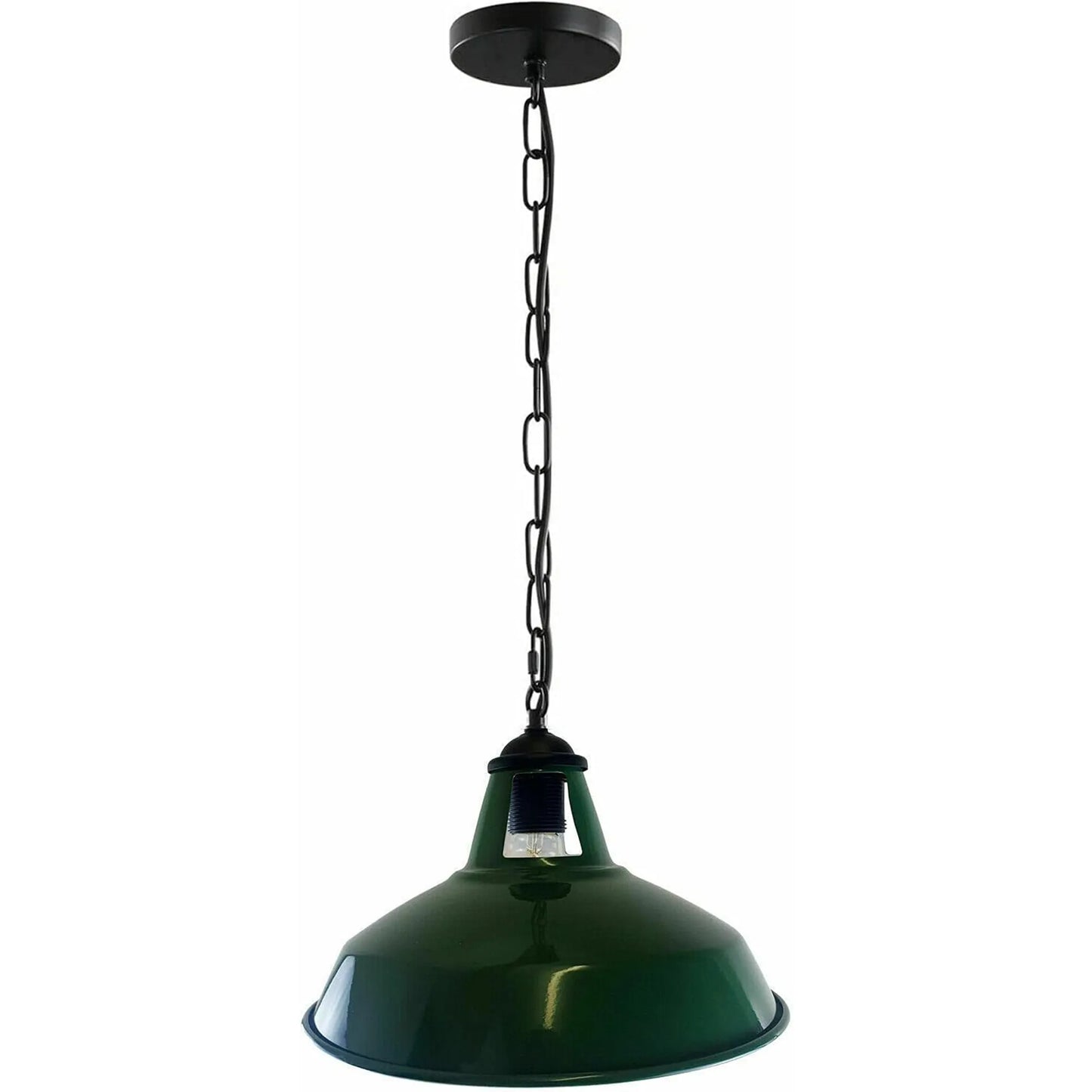 Modern Industrial Pendant Light   Slotted Metal Design with Adjustable Wire and Chain