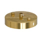 100mm Front Fitting 1 Outlet Metal Ceiling Rose