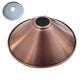 Electro Plating Vintage 22 x 10cm Cone Light Shades Metal Easy Fit Ceiling Pendant Hanging Wall Lampshade