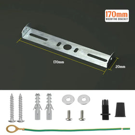 170mm Ceiling Rose Strap Bracket Strap Brace Plate with Accessories Light Fixing