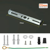 170mm Ceiling Rose Strap Bracket Strap Brace Plate with Accessories Light Fixing
