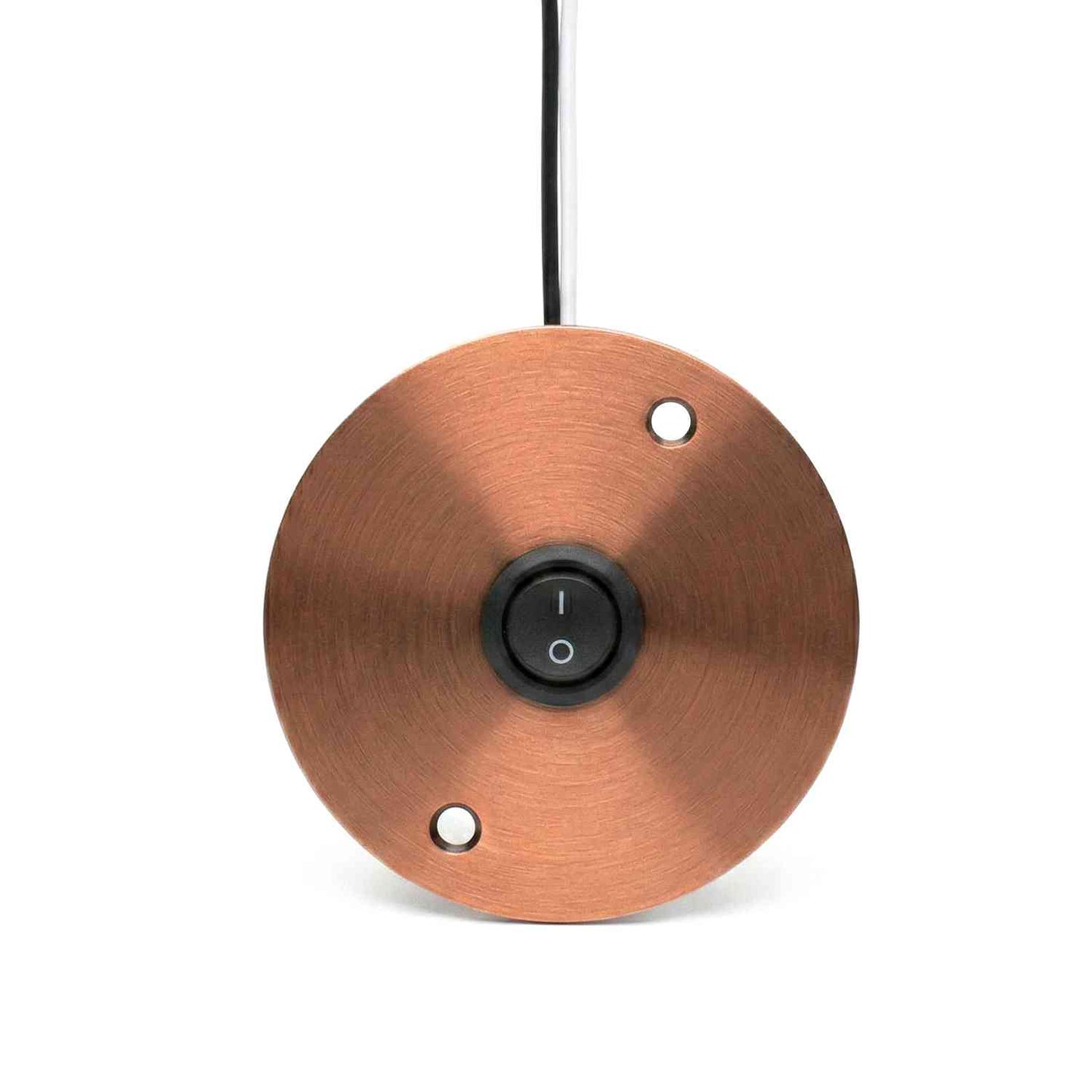 Round Rocker Switch 10A ON Off Panel Mount for Junction Box