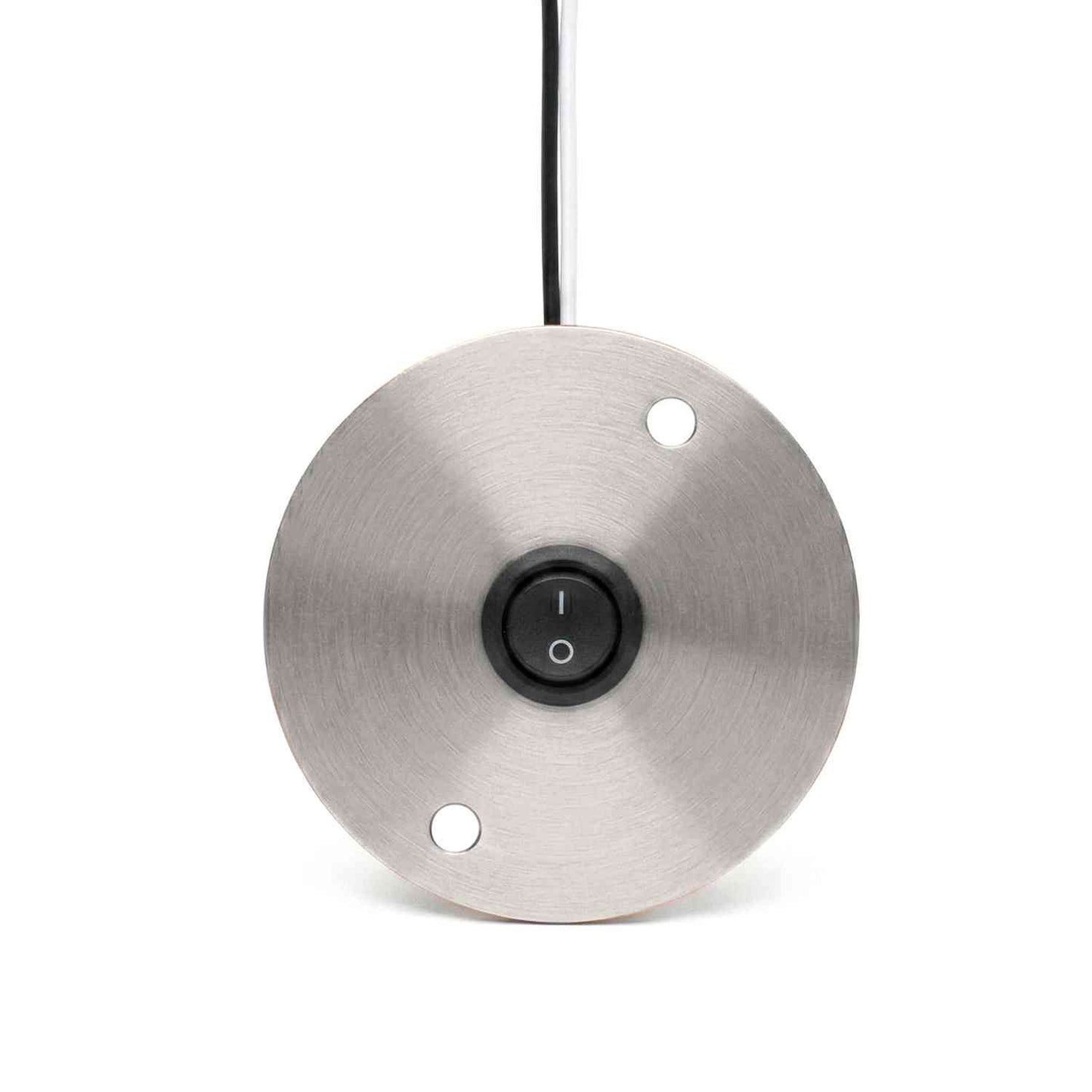 Round Rocker Switch 10A ON Off Panel Mount for Junction Box