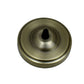 Side Fitting Ceiling Rose 108mm Diameter Single Outlet