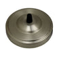 Side Fitting Ceiling Rose 108mm Diameter Single Outlet
