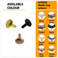 Industrial M4 Round Head Screws – 12mm Hand Tightening