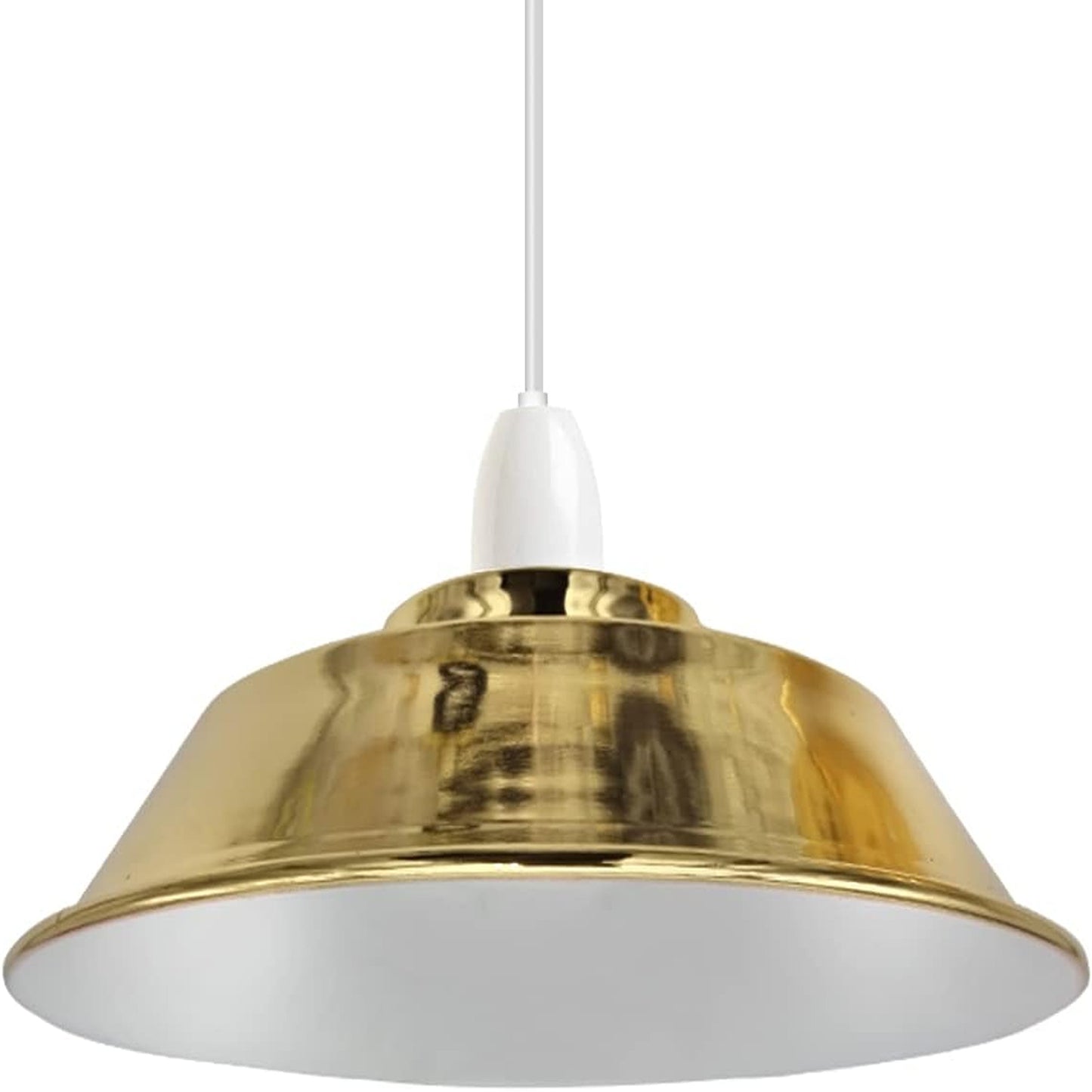 Industrial Curvy Dome Easy fit Lamp Shade