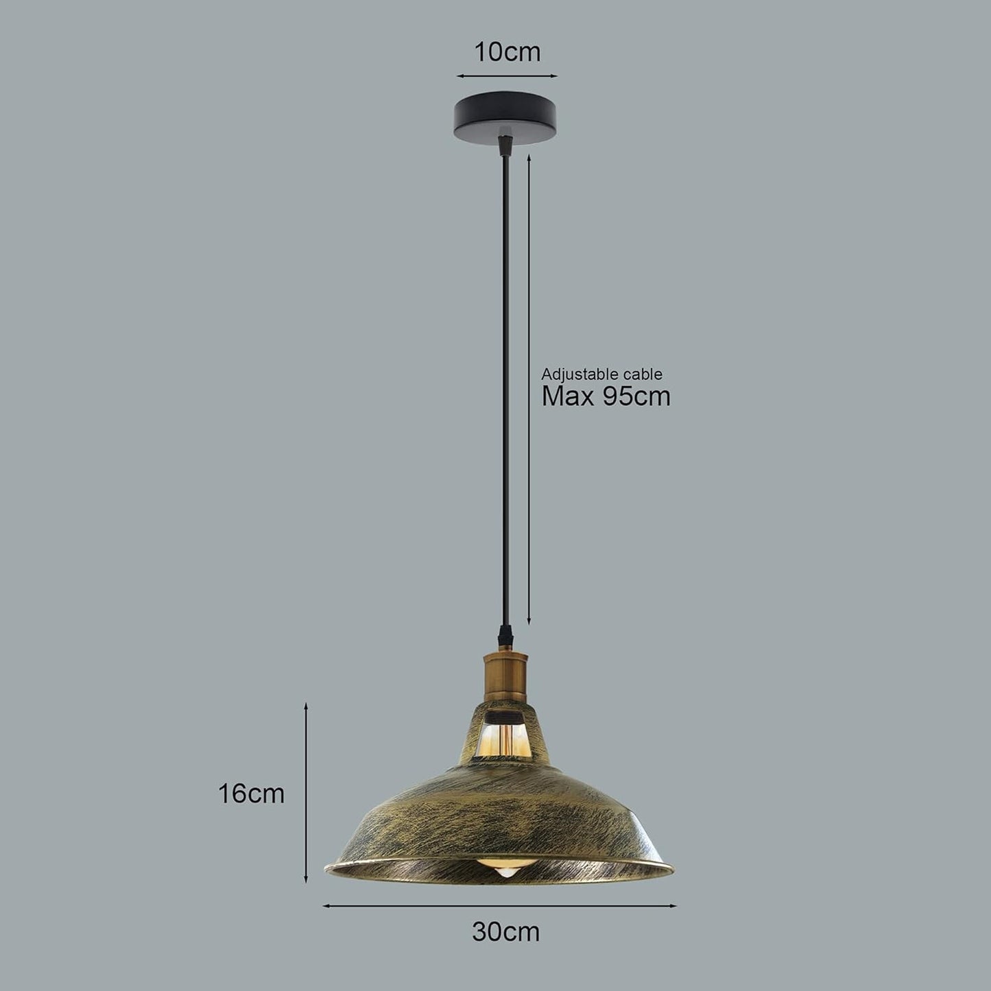 Modern Vintage Antique E27 Ceiling Pendant Lights