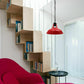 Modern Industrial Pendant Light   Slotted Metal Design with Adjustable Wire and Chain