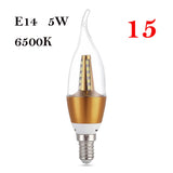 E14 Base Candle Bulb Flame Tip For Chandelier Light