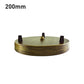 Multi-outlet side fitting ceiling rose, 3-way outlet five colors
