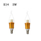 E14 Base Candle Bulb Flame Tip For Chandelier Light