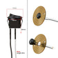 Round Rocker Switch 10A ON Off Panel Mount for Junction Box