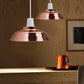 Electro plating Retro Style Light Shades Bowl  Modern Ceiling Pendant Lampshades Metal Various Colors