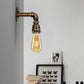 Retro Steam Punk Water Pipe Wall Sconce Wall Lamp