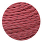 2 Core Twisted Electric Cable Peach Color Fabric 0.75mm