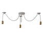 3 Way Spider Light E27 Adjustable Cable  Pendant Light