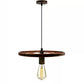 Modern Industrial Retro Pendant Lamp Ceiling Light Wheel Light