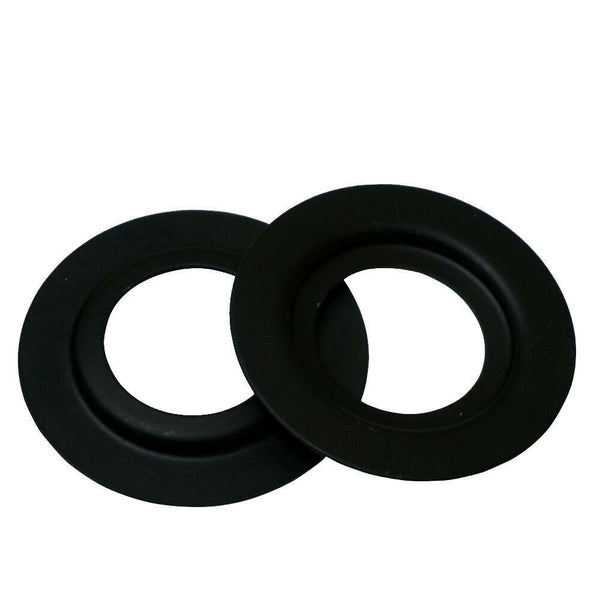 Metal Lamp Shade 2 pack Black Reducer Ring For ES/E27 to BC/B22 Base? Plate Light Fitting Ring Washer Adapter Converter Light Fixture UK.