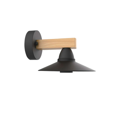 Modern Industrial Vintage Retro Wood Sconces Wall Lights Lamp Fitting Fixture