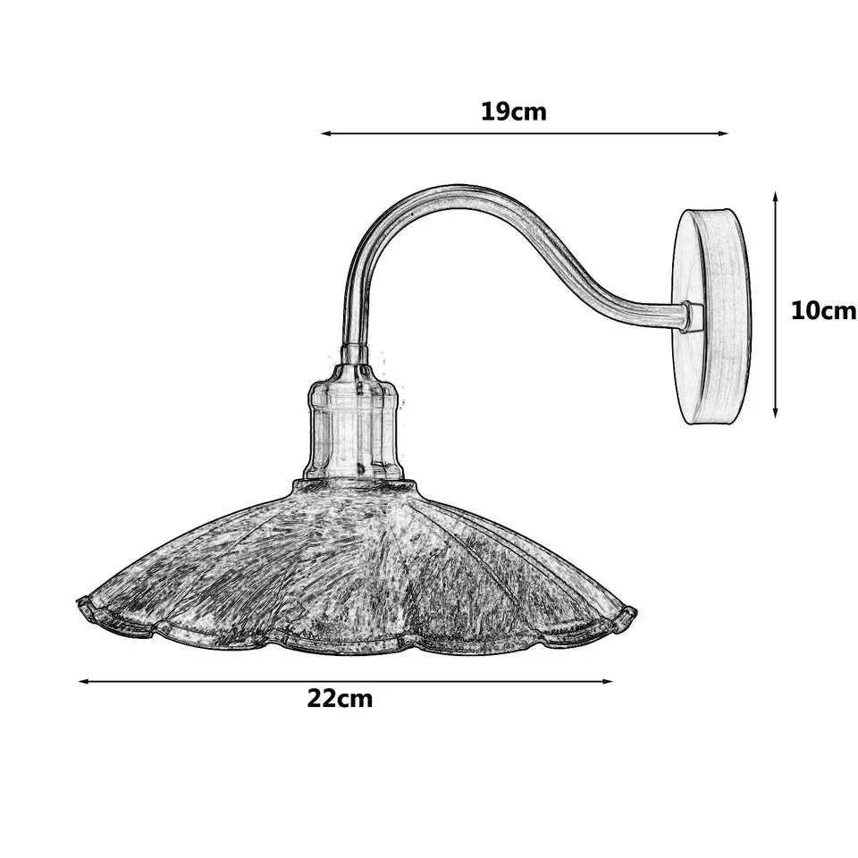 Industrial Metal Wall Sconce Wall Light Fittings