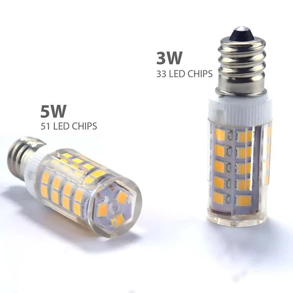 E14 3W  LED Corn Cooker Hood Light Bulbs