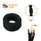 Light Gold Twisted Vintage fabric Cable Flex 0.75mm - 3 Core